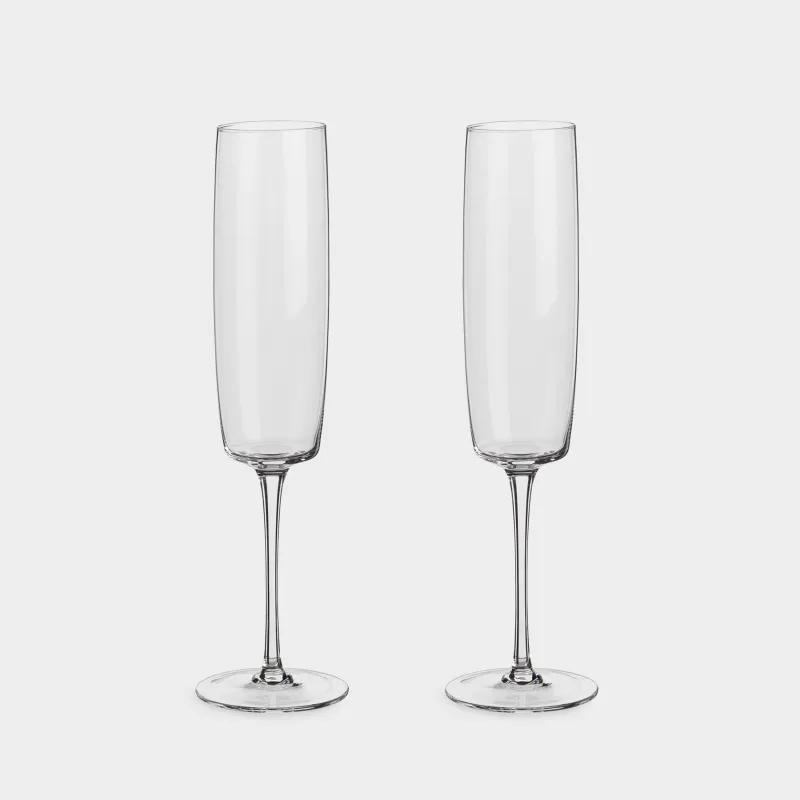 Drinking glass, 260 ml, 2 pcs, crystal glass, Lienza