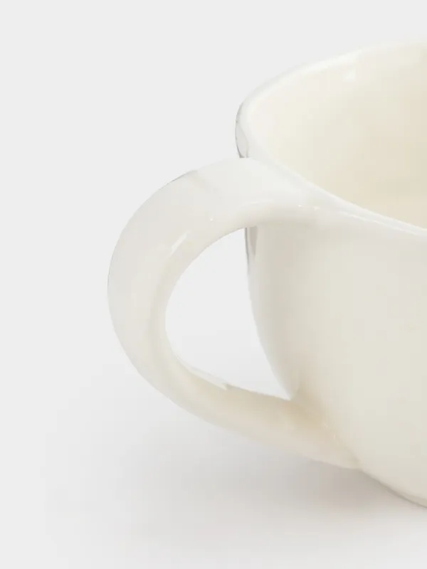 Measuring cup, 500 ml, ceramic, milky beige, speckled, Ceramo speckled, image-5