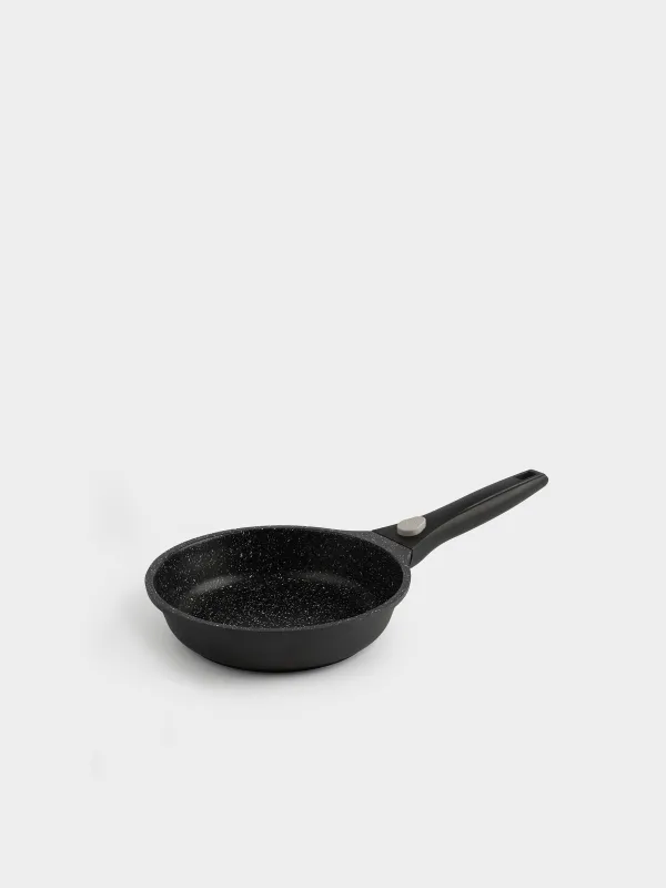 Frying pan, 20 cm, removable handle, coated, aluminum, Solution 2, image-0