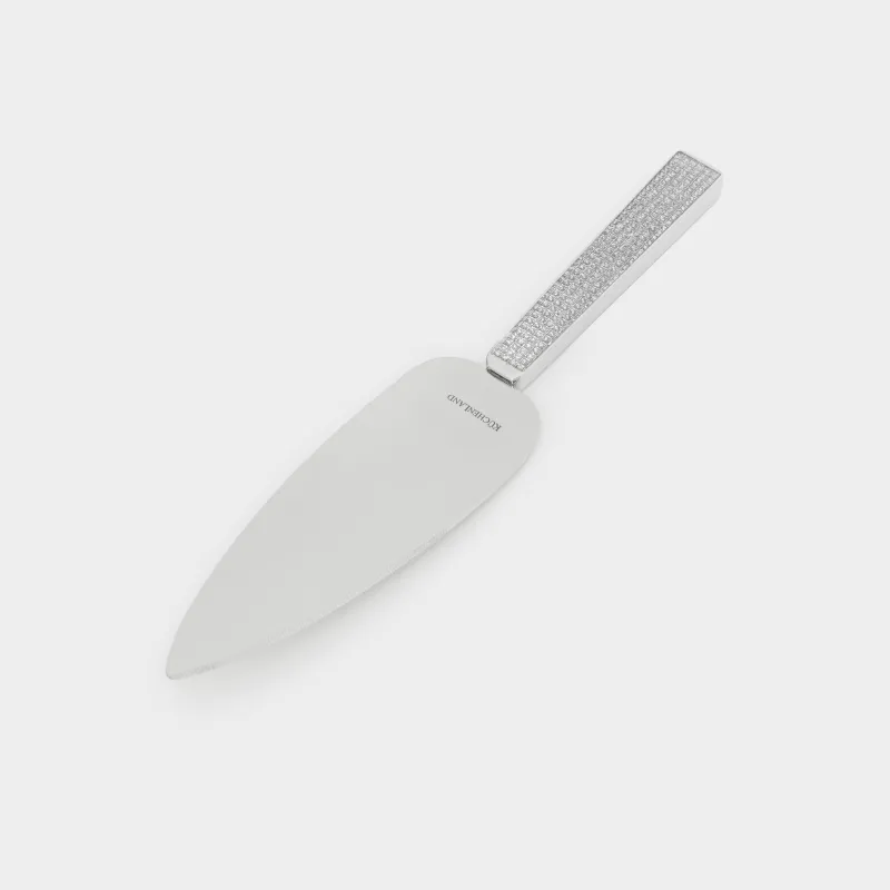 Cake serving equipment, 2 items, spatula / knife, steel, Winter antarctica, image-1