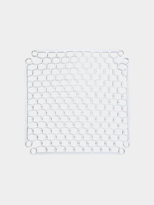 Kitchen sink mat, 31x31 cm, PVC, Square, Keeping, image-0