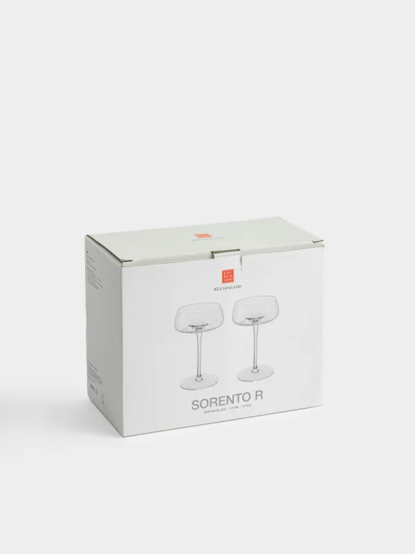 Drinking coupe glass, 270 ml, 2 pcs, glass, Sorento R, image-5