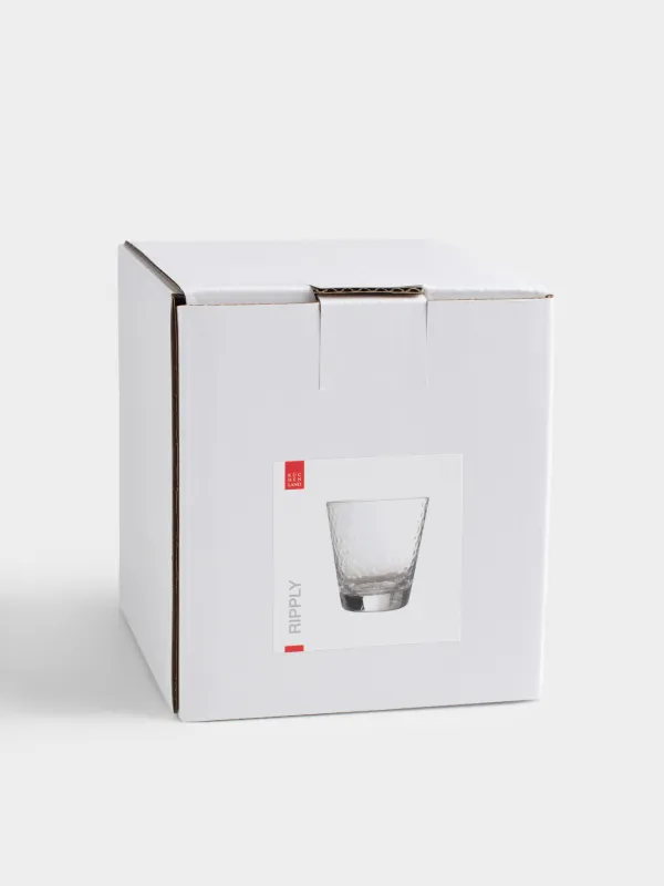 Drinking glass, 10 cm, 270 ml, glass, Ripply, image-3