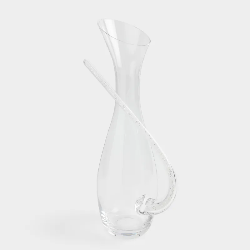 Decanter, 1 L, with handle, glass / rhinestones, Charm L, image-1