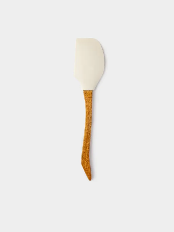Spatula, 27 cm, silicone / ceramic, milky, Cones and mountain ash, Rowan delice, image-1