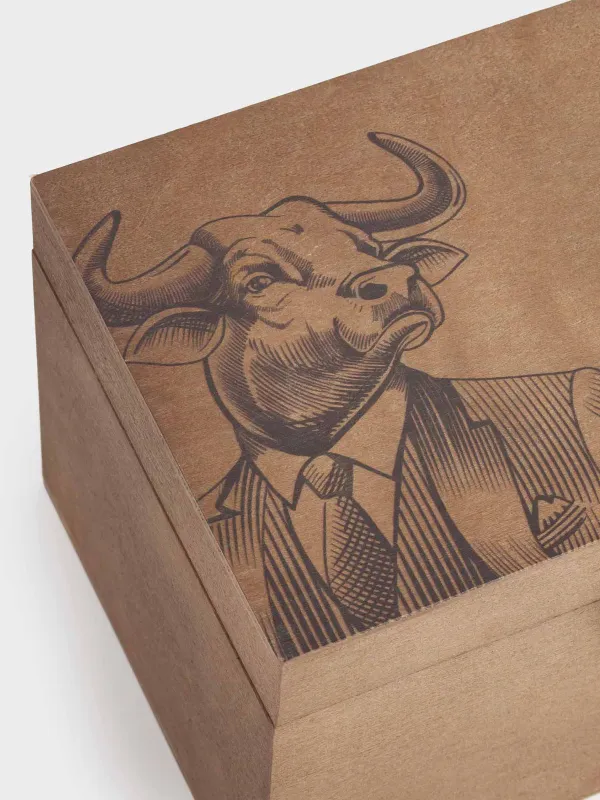 Drink set, 1 person, 5 items, in a box, glass / cubes/stand, glass / marble/slate, Bar, image-4