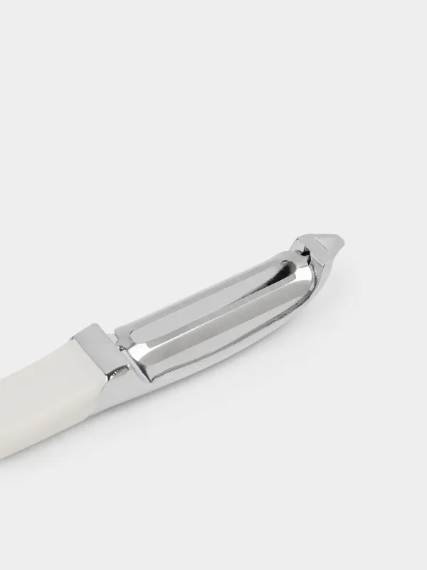 Vegetable peeler, 17 cm, metal / plastic, Fastie, image-3