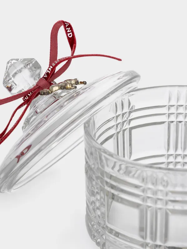 Storage container, 12x cm, 250 ml, with pendant, glass R, Horse, Zero, image-2