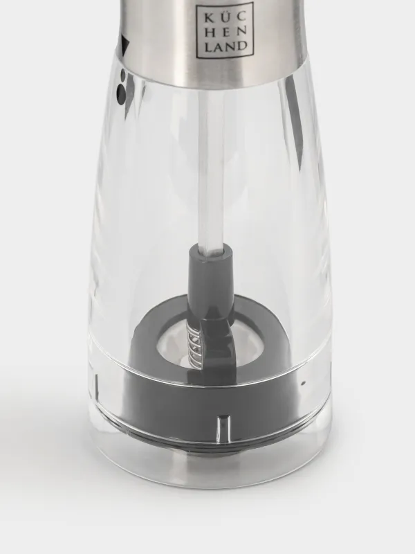 Spice mill, 17 cm, mechanical, acrylic, Classic, image-4