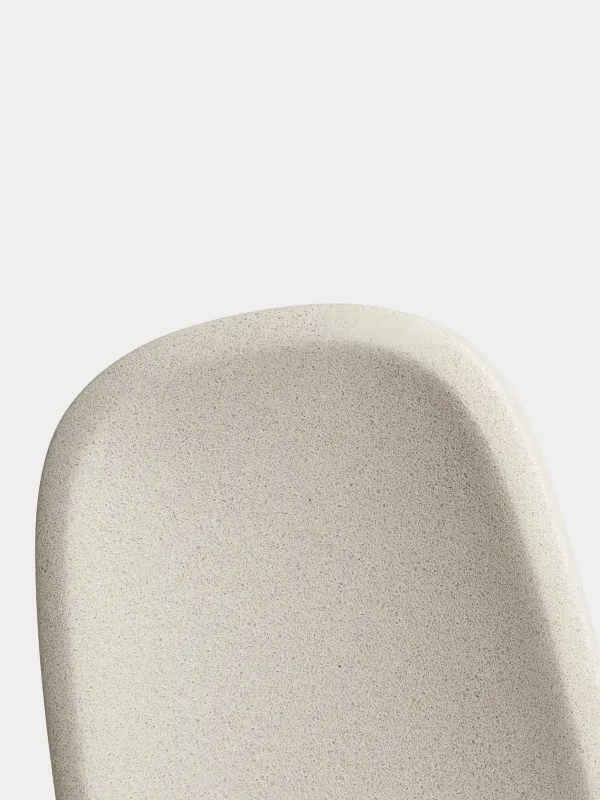 Soap dish, 14x10 cm, cement, rectangular, sand, Severe, image-4