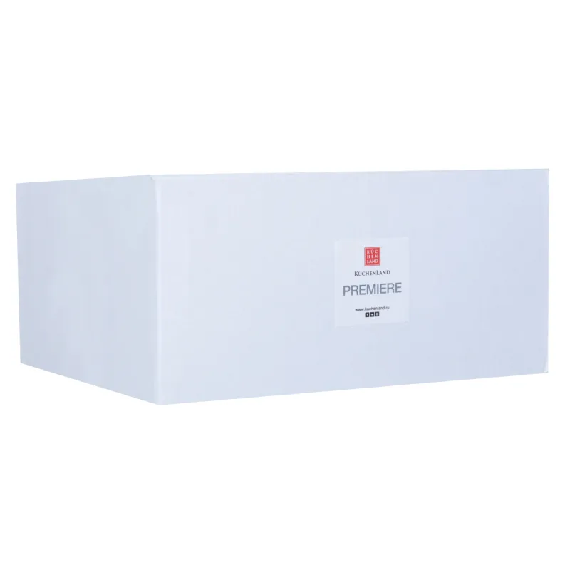 Jewelry box, 26x18 cm, wood/PU leather, ecru, Premiere, image-4