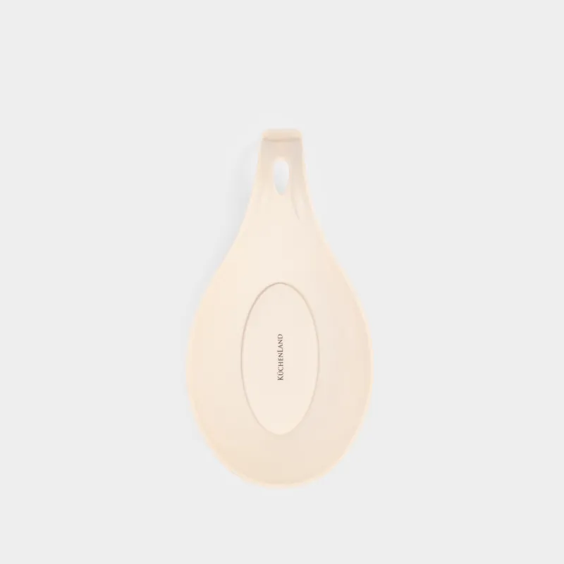 Spoon stand, 20 cm, silicone, beige, Benefit