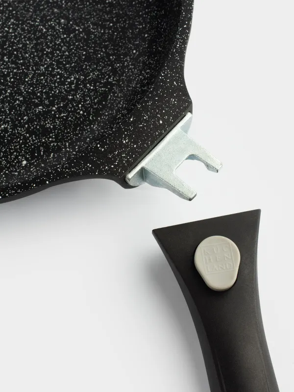 Frying pan, 24 cm, removable handle, coated, aluminum, Solution 2, image-6