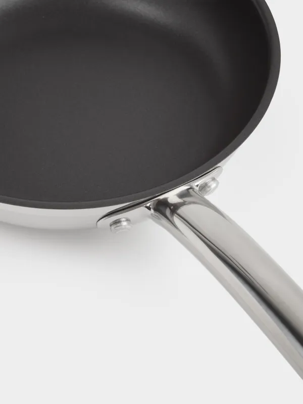 Frying pan, 20 cm, coated, steel, Silver Stone, image-5