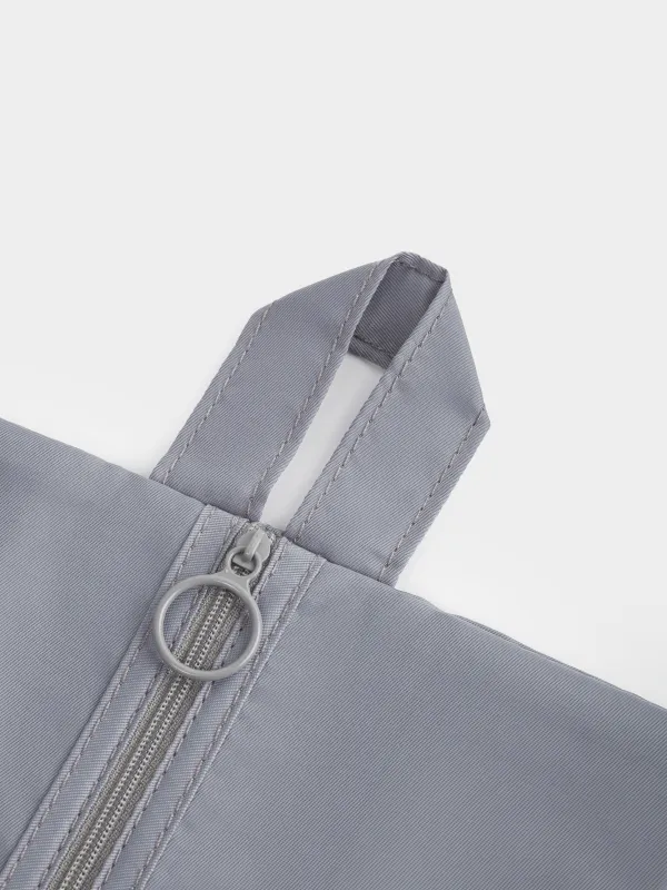 Shoe organizer, 34x20 cm, twill, grey, Travel comfort, image-2