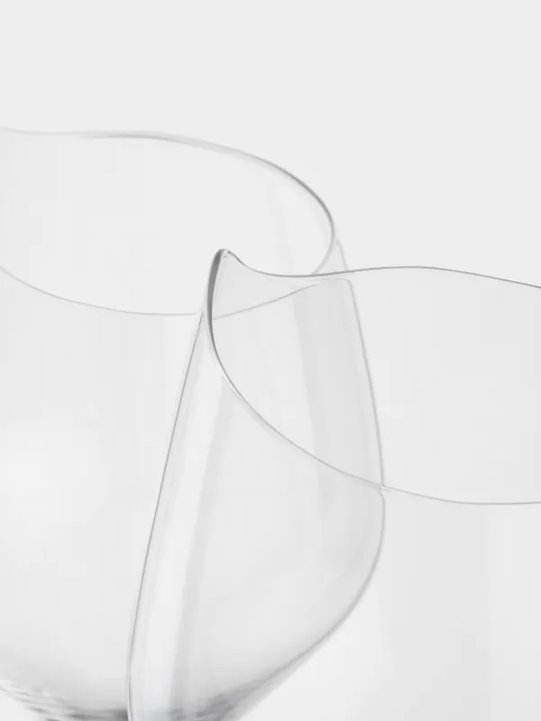 Drinking glass, 400 ml, 2 pcs, crystal glass, Charm L wavy, image-3
