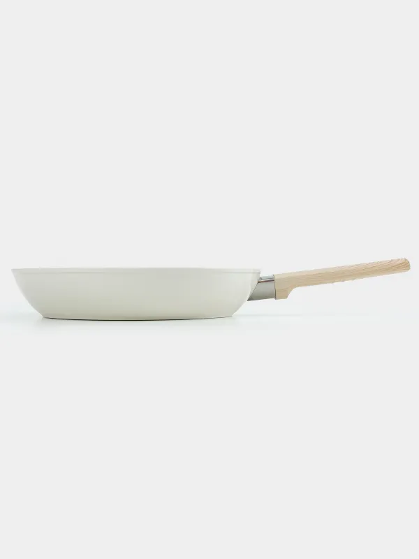 Frying pan, 24 cm, coated, aluminum, milky, Sentimentality, image-3