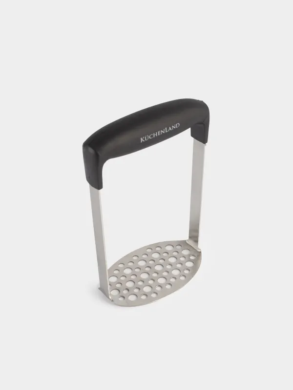 Puree press, 18 cm, steel / plastic, black, Classic, image-2