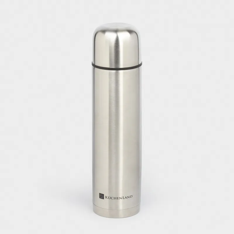 Thermos flask, 1 l, steel, metallic, Classic