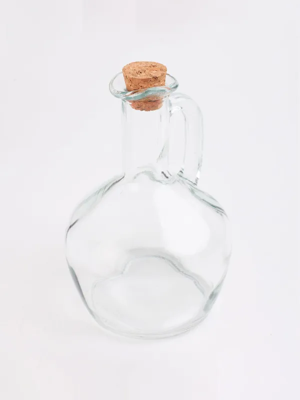Oil or vinegar container, 350 ml, Glass / cork, Clear cork, image-2