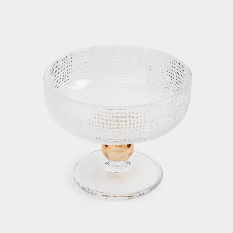 Cream bowl, 10 cm, 280 ml, glass R, Grain gold, image-1