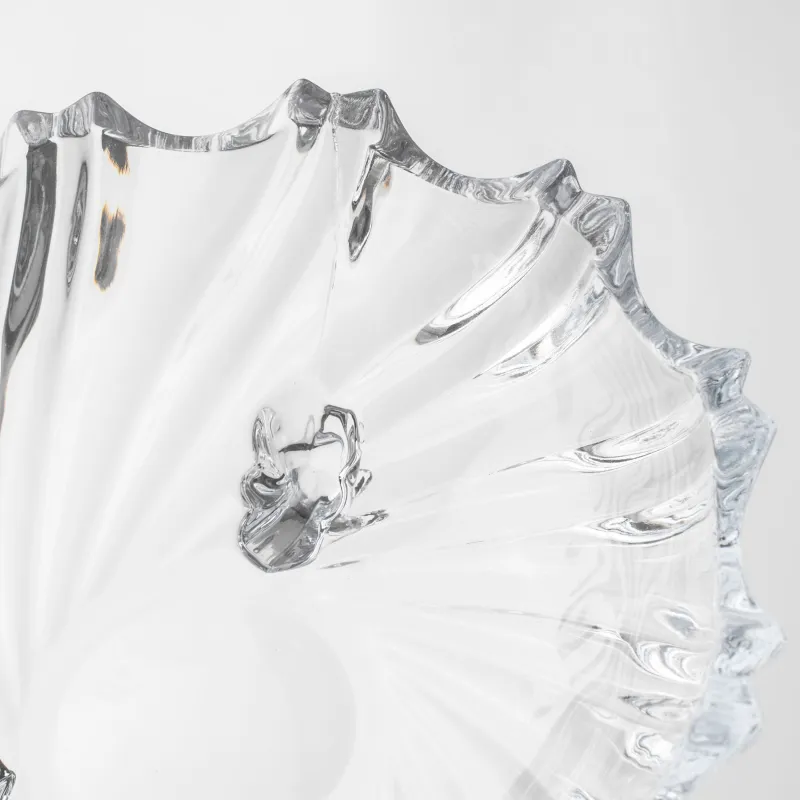 Salad bowl on legs, 23x9 cm, 830 ml, glass R, Torsido, image-2