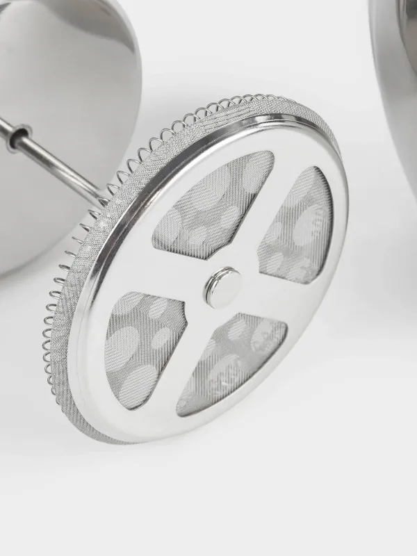 French press, 700 ml, steel, Classic, image-4