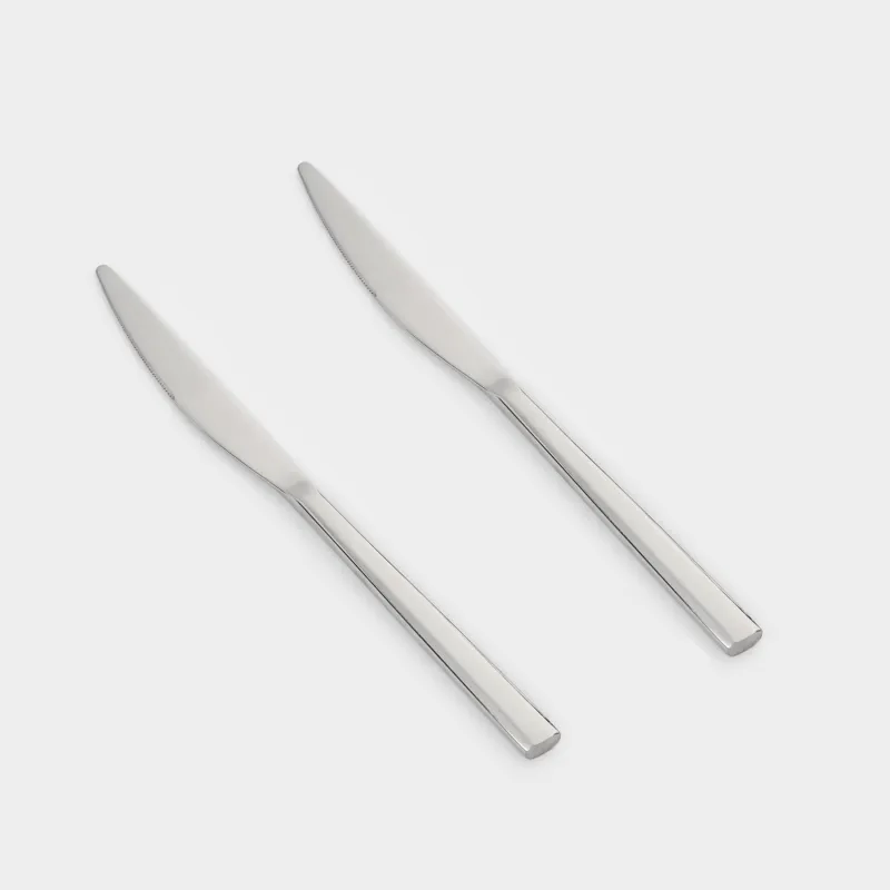Table knife, 2 pcs, steel, Rome